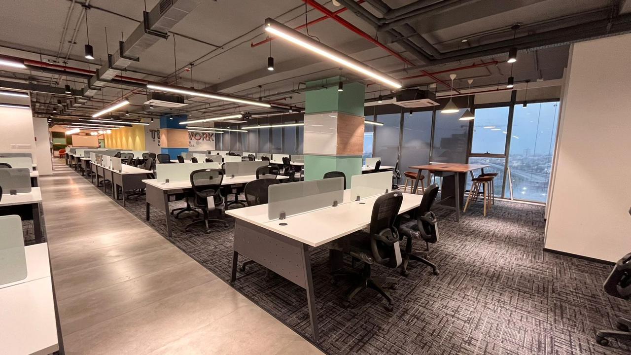 Bajaj Finserv Bhopal office interior designed by Design Arc Interiors